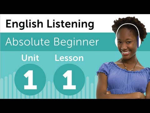 English Listening Comprehension