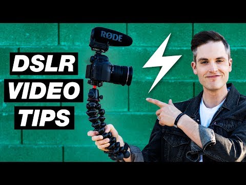 DSLR Video Shooting Tutorial Series