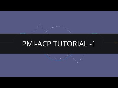 PMI - ACP Tutorial Videos
