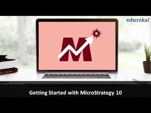 Microstrategy 10 Business Intelligence Training Videos