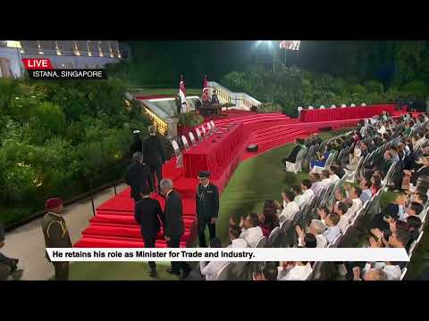 Swearing-in Ceremony - Singapore Prime Minister and Ministers