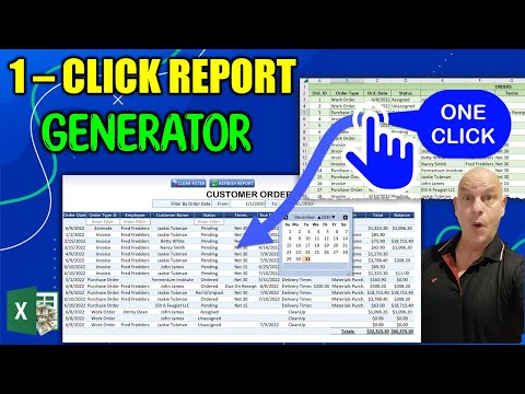 ONE-CLICK IN EXCEL