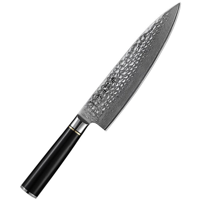 HEZHEN 1-2 PCS Kitchen Knife Sets professional Japanese Damascus Steel VG10 Chef knife Utility Knives Cook Tool Ebony Handle HZ-Z-CS