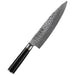 HEZHEN 1-3 PCS Kitchen Knife Set professional Japanese Damascus Steel VG Chef knife UtilitySantoku Knives Cook Tool Ebony Handle HZ-Z-CS