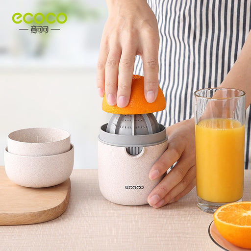 ECOCO New Manual Juicer Multi-function Positive And Negative Dual-use Manual Juicer Orange Wheat Straw Kitchen Accessories Tools
