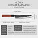 HEZHEN Retro Series Chef Knife Three-layer Composite Steel Stainless Steel Red Wood Handle Kitchen Cooking Knives
