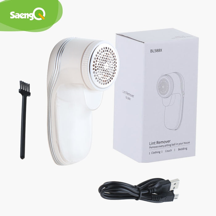 saengQ Sweater Spool Machine Lint Remover Trimmer 0.35mm Clothes Fuzz Pellet Trimmer Machine Portable Charge Fabric Shaver shaver China