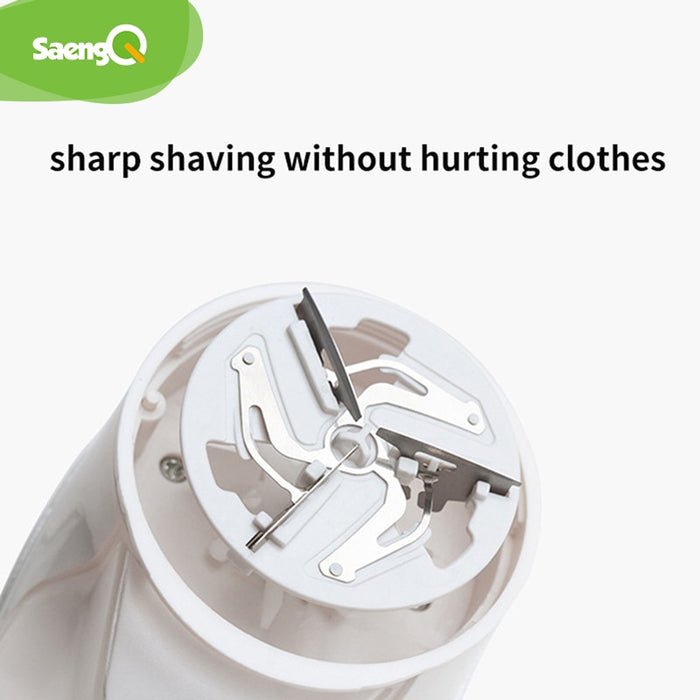 saengQ Sweater Spool Machine Lint Remover Trimmer 0.35mm Clothes Fuzz Pellet Trimmer Machine Portable Charge Fabric Shaver