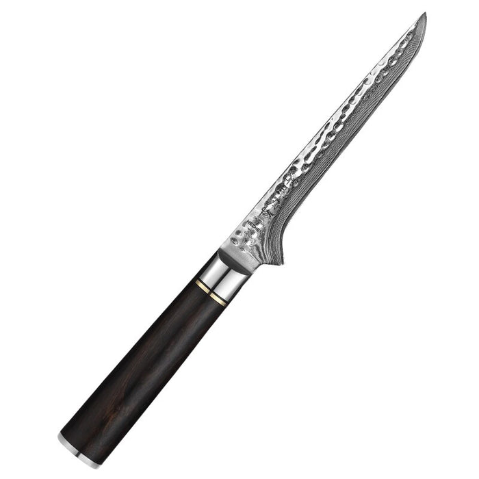 HEZHEN 5.7 Inches Bonning Knife 67 Layer Damascus Steel 10Cr15MoV Core Steel Vacuum Heat Treatment Kitchen Knives Boning knife