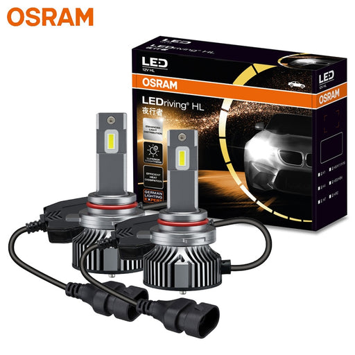OSRAM LEDriving HL Premium New Gen HIR2 9012 YXZ LED Car Headlight 90W 9000lm High Lumens 6000K White LED DRL Bulbs G9012CW, 2X Default Title