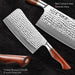 HEZHEN 6.8 Inches Bone Chopper Knife 67 Layers Damascus Steel 7Cr17MoV Core Kitchen Slice Knives For Meat