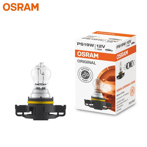 OSRAM PS19W 12V 19W PG20-1 ORIGINAL PSX Car Auxiliary Signal Lamp Standard Daytime Running Light Reverse Light Fog Bulb 5201, 1X Default Title