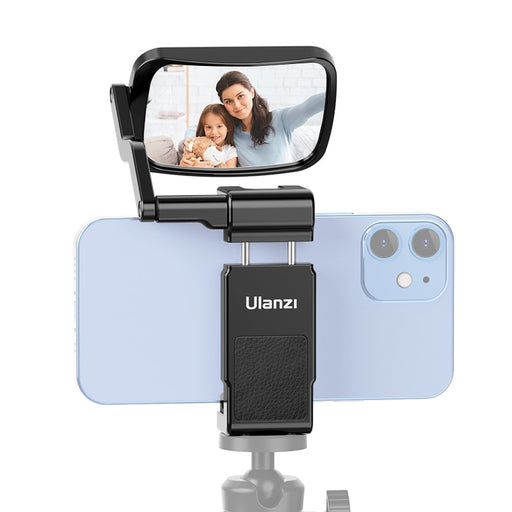 Ulanzi ST-30 Smartphone Periscope Flip Mirror Screen Vlog Selfie Bracket Phone Holder Universal for Samsung Huawei XiaoMi iPhone