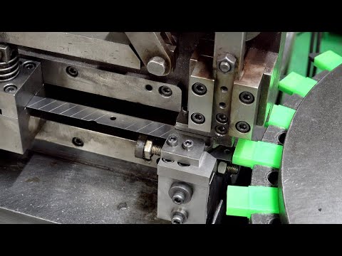 Fantastic Box Cutter Knife Mass Production Process. Utility Knife Factory in Korea