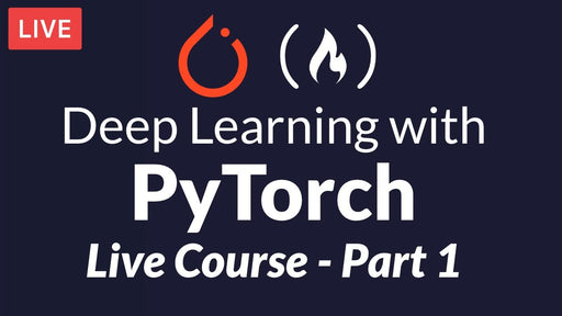 Deep Learning with PyTorch Live Course